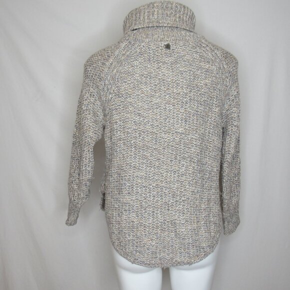Prana CALLISTO Oatmeal Turleneck Sweater Women's S Small - Picture 3 of 9